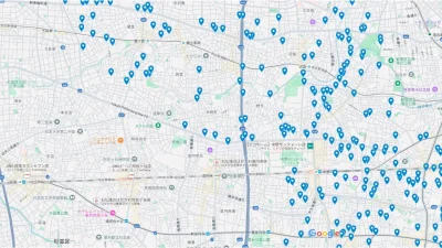 中野区マンション配布事例＿ファミリー層限定＿不動産仲介業者様